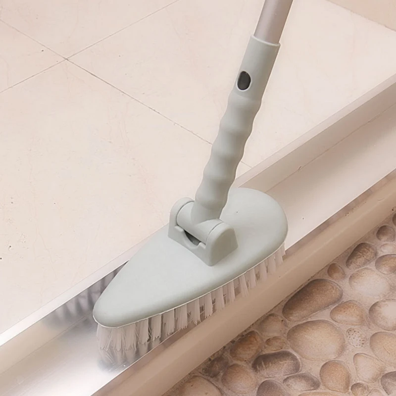 Cleaning Brush Scalable rotatable Cleaner Bathroom Ceiling Kitchen Multi-Purpose uses Long handle brush wall corner child adults | Дом и сад