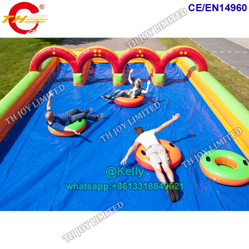 Надувные диски для мокрого трека раздвижные спортивные игры продажи надувные