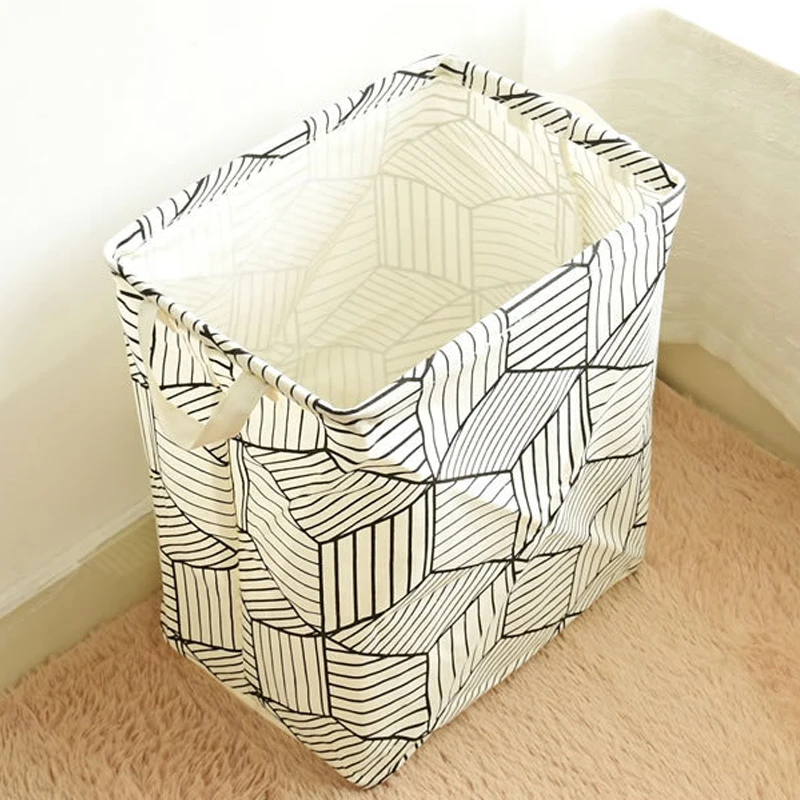 Стиральная грязная одежда большая корзина организатор складная Прачечная