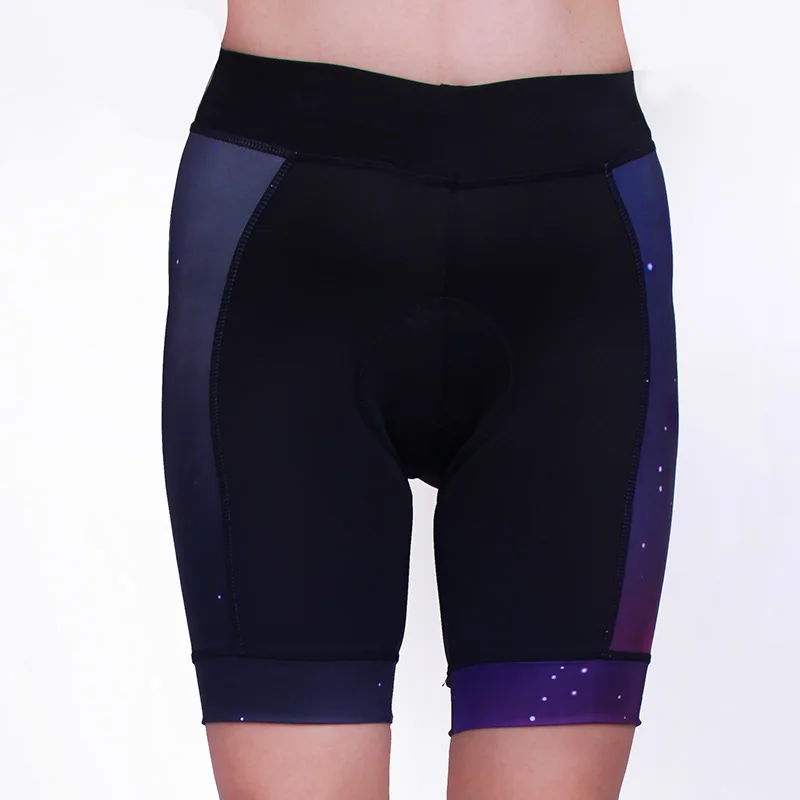 High Quality Meikroo Brand women Starry sky Bicycle Comfortable Sponge Gel Padded Bike Short Pants Cycling Shorts Size S-XXL | Спорт и