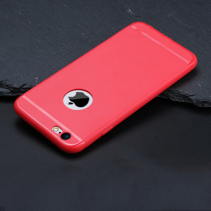 Матовый мягкий чехол TPU для iPhone 6 6S 7 Plus роскошные дешевые Ультратонкий