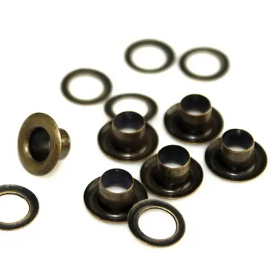

CPAM Shipping 4mm Eyelets for Apparel and Scrapbook Antique brass color metal eyelets for garment eyelet for bags