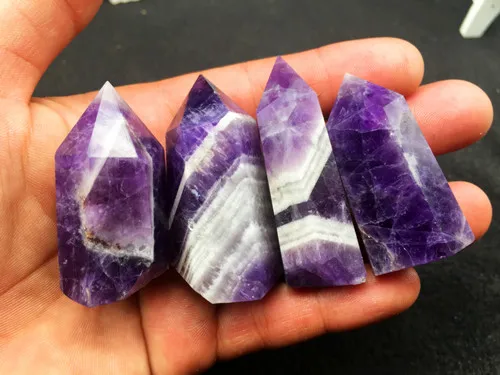 Натуральный кварцевый кристалл фантазия Аметист квадратный заостренный чакра Рейки Исцеление аксессуары для украшения дома