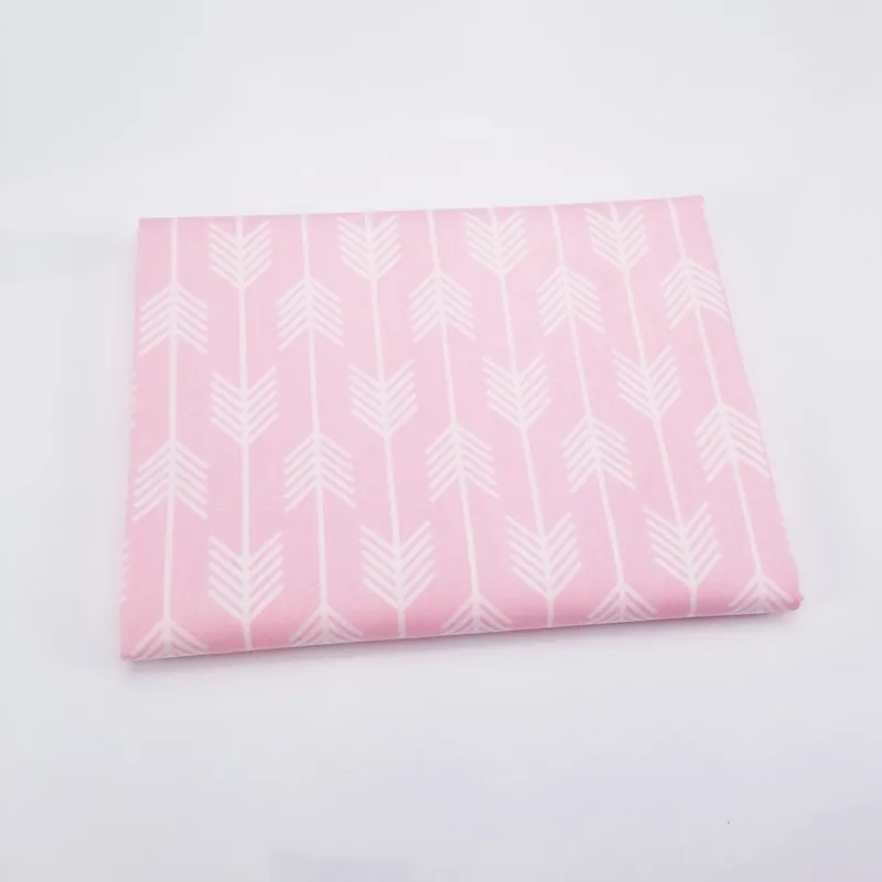 Детская одежда из твила с розовым принтом ткань для пэчворка шитье своими руками