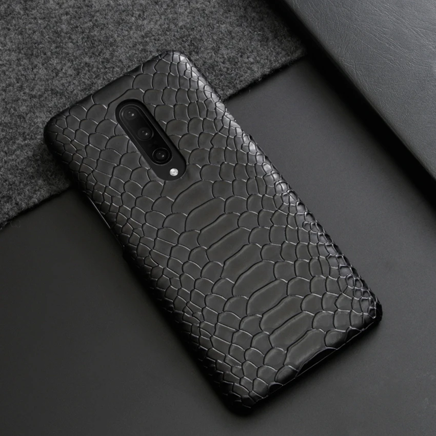 Для Oneplus 7 Pro Чехол из искусственной кожи со змеиным узором чехол для Oneplus 6 7 модный винтажный кожаный чехол для One plus 6T