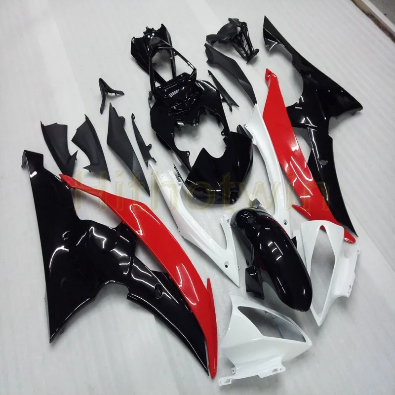 Мотоцикл обтекатель корпуса для YZFR6 2008 2009 2010 2011 2012 2013 2014 2015 2016 YZF-R6 из АБС-пластика