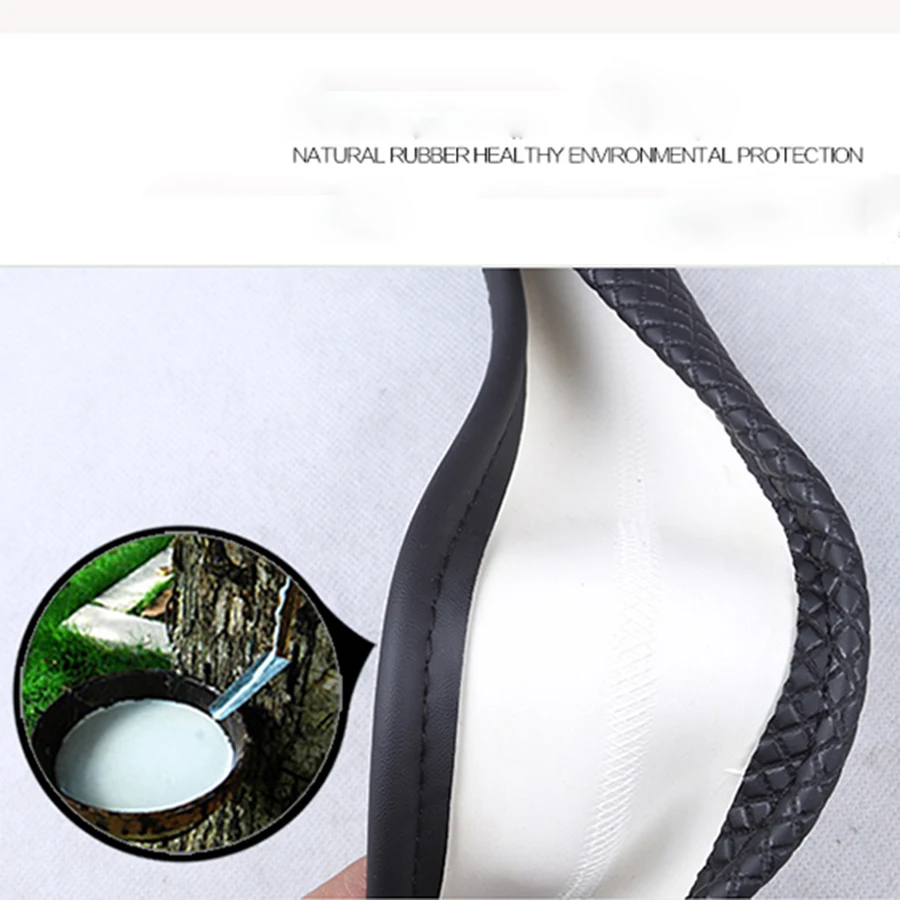 38 см чехол рулевого колеса автомобиля противоскользящие кожаные автомобилей