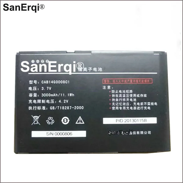 

10pcs 3000mAh CAB14G0008C1 Battery For Alcatel TCL CAB14G0008C1