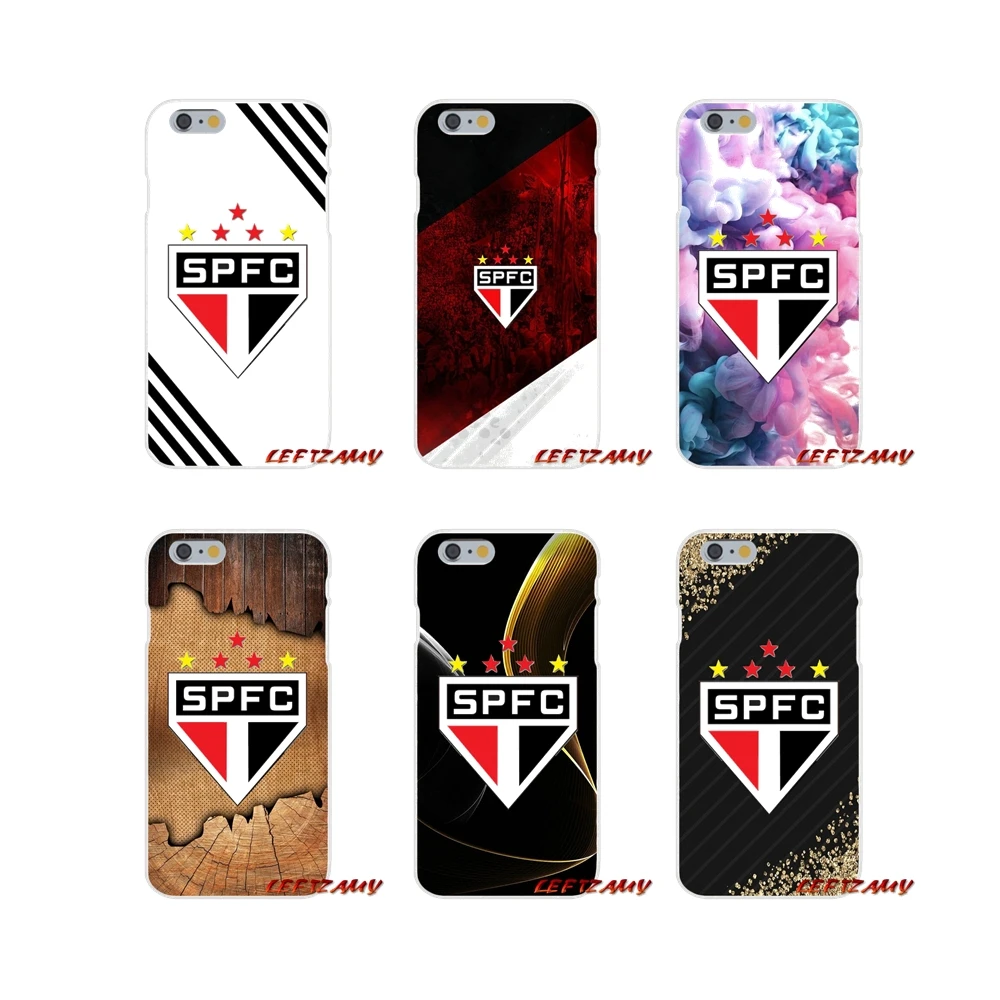 Sao Paulo Fc Spfc логотип для Xiaomi Redmi Note 6A MI8 Pro S2 A2 Lite Se MIx Max 2 3 F1 Oneplus 6T прозрачный чехол из