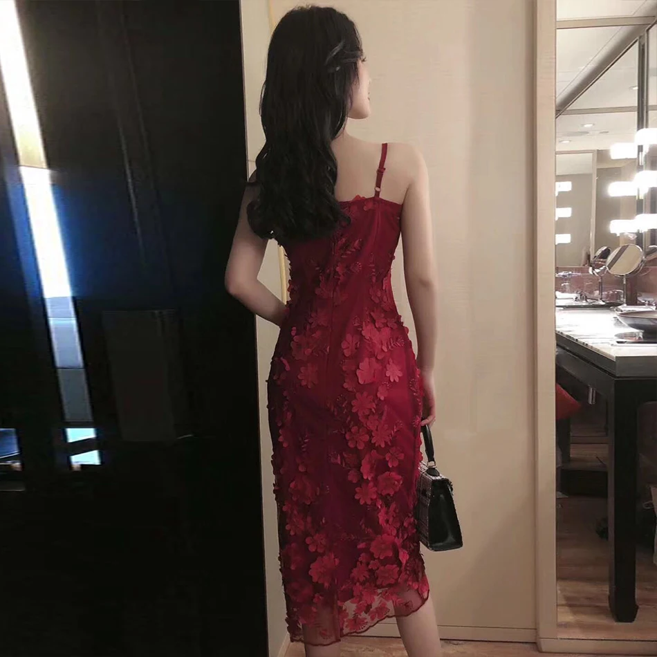 Adyce летнее кружевное вечернее платье в стиле знаменитостей для женщин 2019 Новое