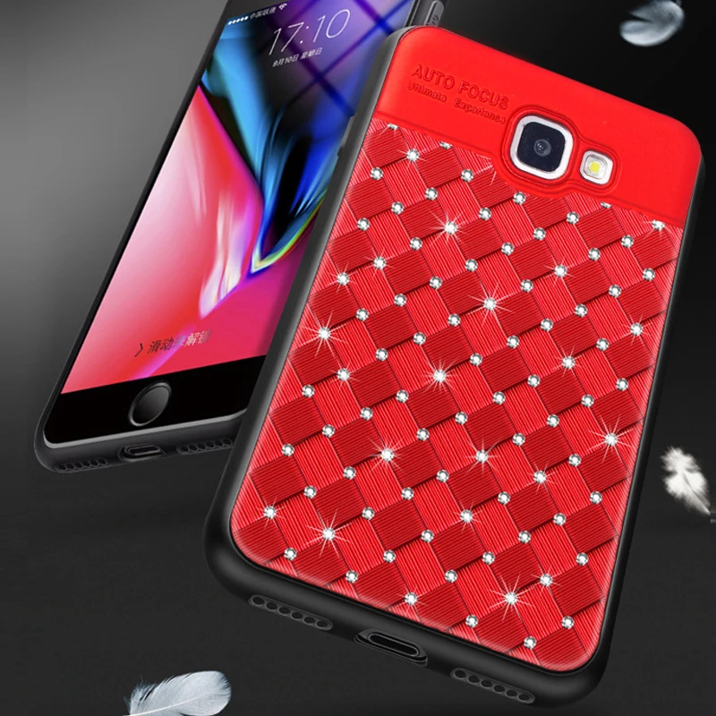YonLinTan glitter diamond 3D coque cover case For Samsung galaxy J5 prime j7 j7prime on luxury back Phone cases |