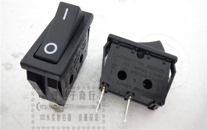 Оригинальный новый 100% TRG25F2FBBNN клавишный переключатель 2pin 2gear rocker arm питания