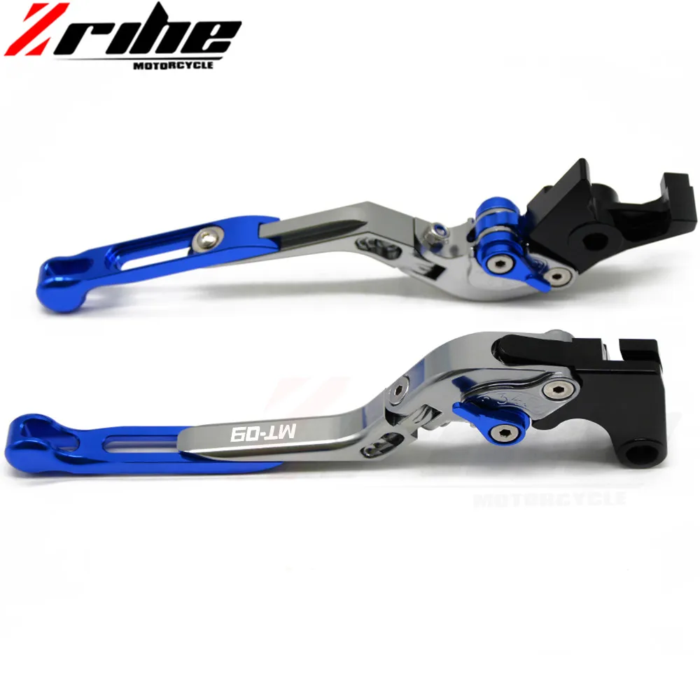 For YAMAHA MT-09 MT09 MT 09 Tracer 2014-2015 14 15 Motorcycle Accessories aluminum Folding Extendable Brake Clutch Levers | Автомобили и