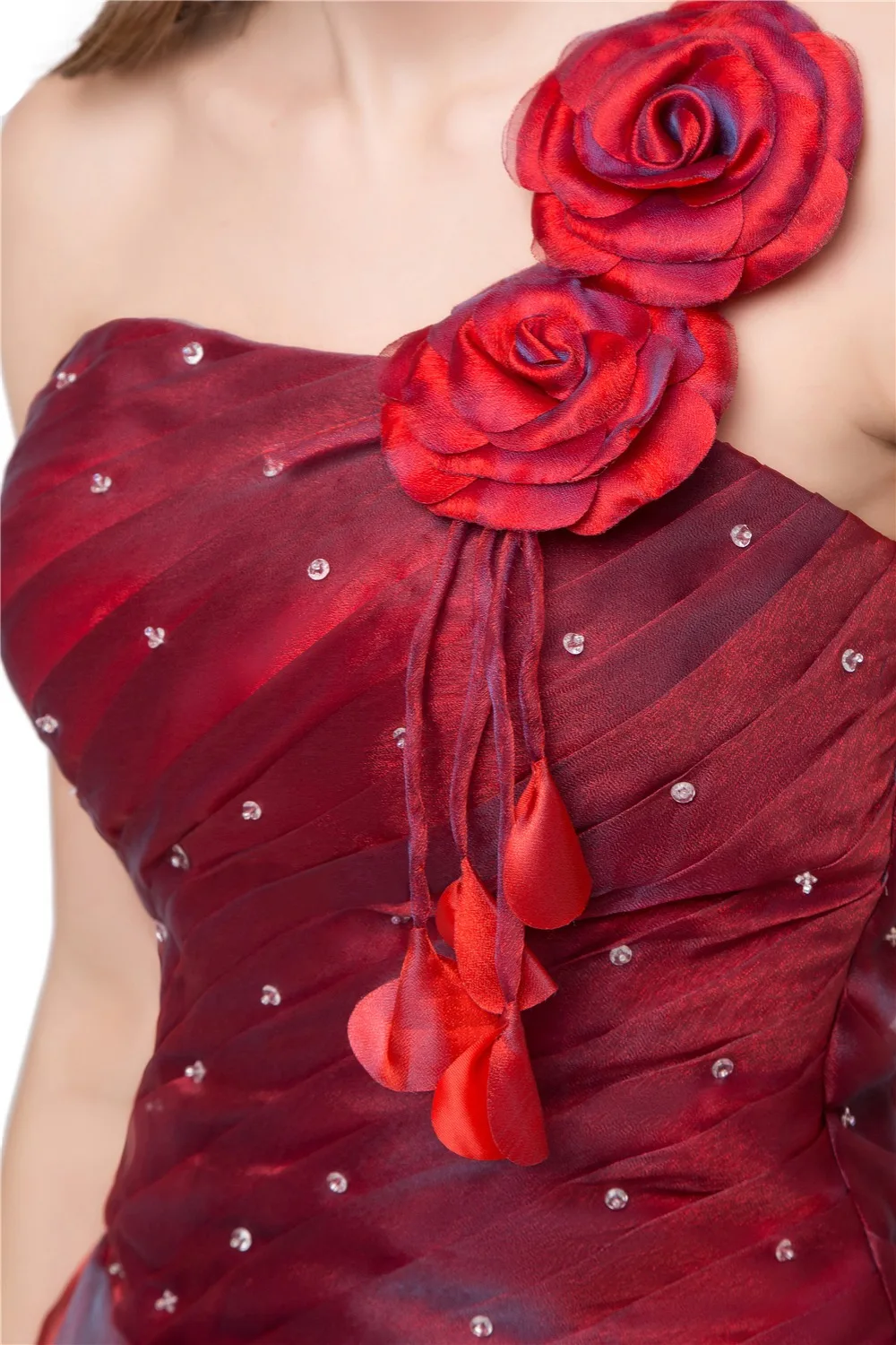 Ruthshen/бальное платье, бальные платья Vestidos De 15, красное милое платье шестнадцать, платье на одно плечо, дебютантное платье, Robe De Bal