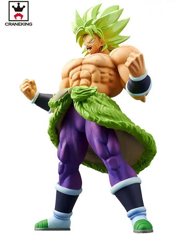 Banpresto Dragon ball Супер Фильм игрушка CYOKOKU BUYUDEN SSJ фигурка броли игрушка Brinquedos модель