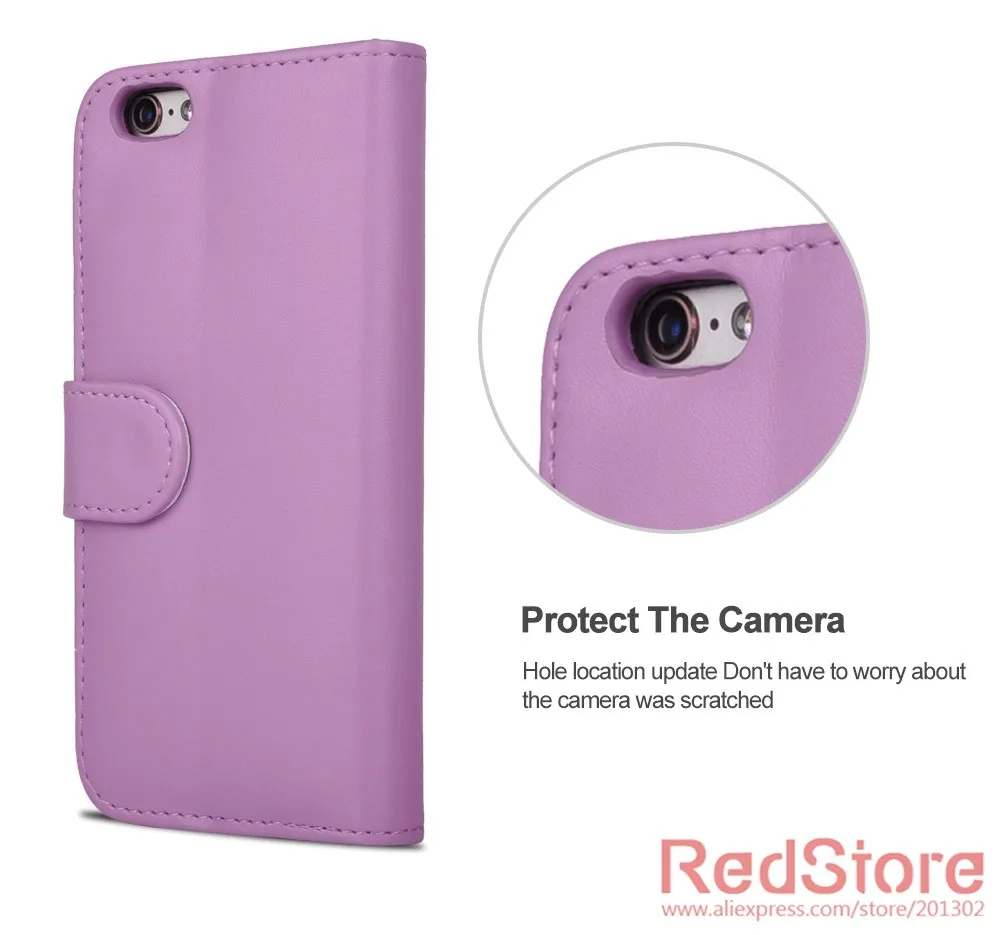 LANCASE чехлы для телефонов Чехол iPhone 7 подставка держатель кредитных карт PU кожаный