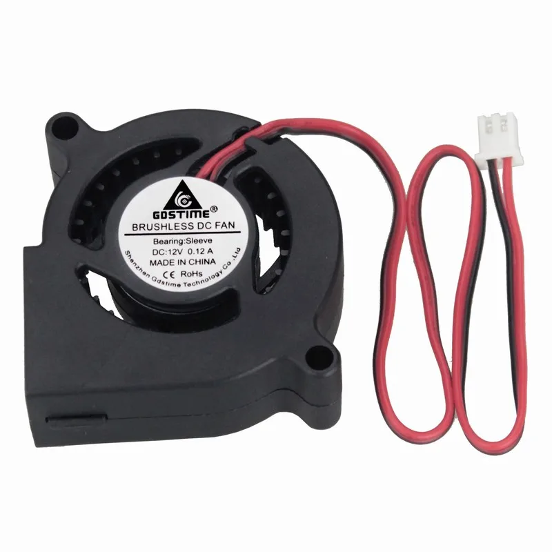2 шт. вентилятор для процессора Gdstime 50 х20 мм 12 в пост. Тока 5020 с|cooler cooling fan|cooler fancooler