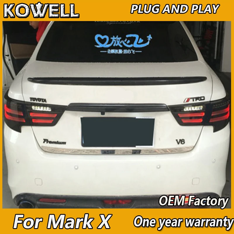 KOWELL стайлинга автомобилей задний фонарь для Reiz Mark X светодиодный светильник 2013 2015