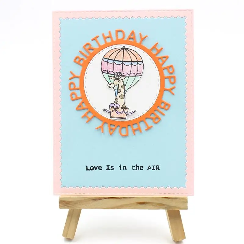 YPP ремесло воздушный шар животных прозрачный силиконовый штамп для DIY