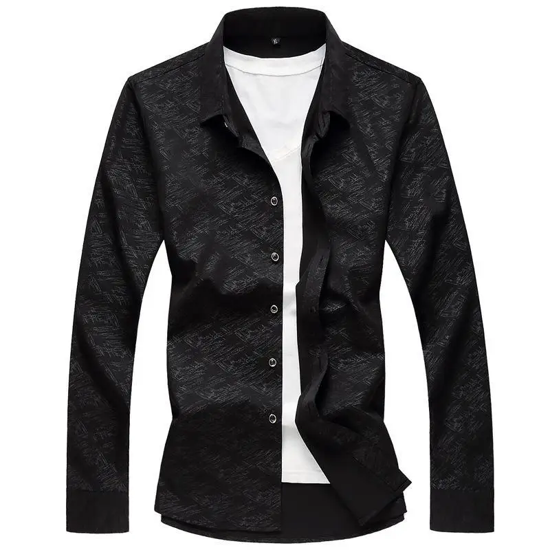 Для мужчин рубашка S Бизнес Рубашки домашние муж. 2018 Новое поступление известный