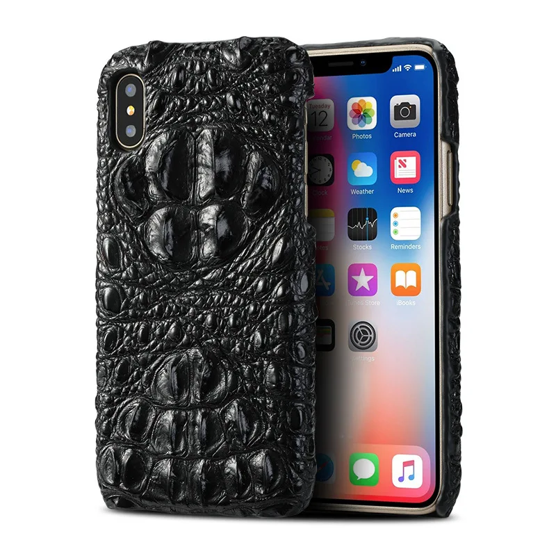 

Чехол из крокодиловой кожи для iPhone XS Max 5 5S SE 6 6S 7 8 Plus X XR XS Max