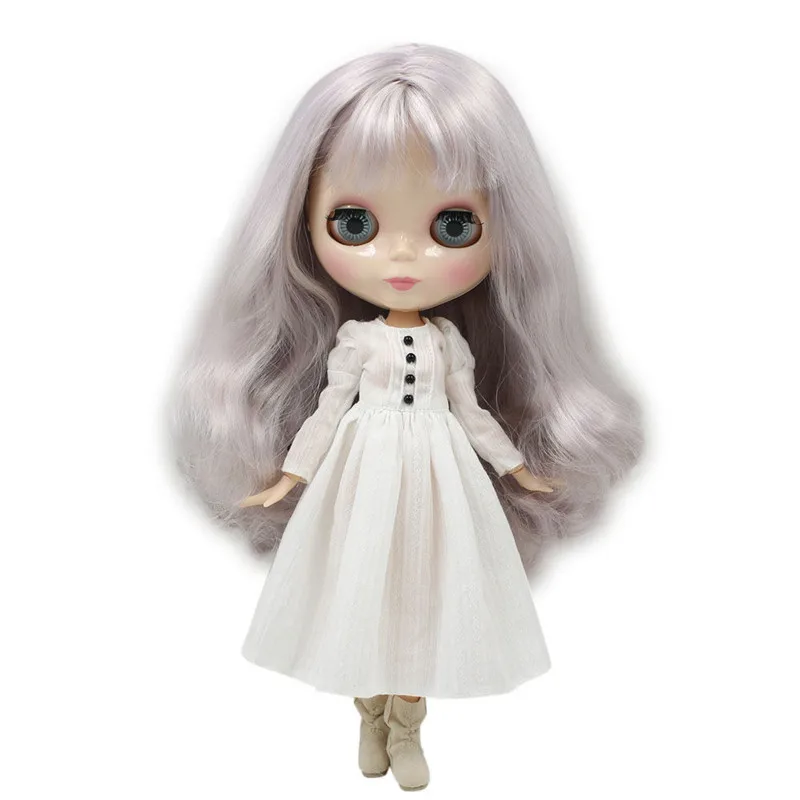 

ICY DBS Blyth Doll Series No.BL1049/288 Purple mix Silver hair white skin Joint body Neo 1/6 BJD