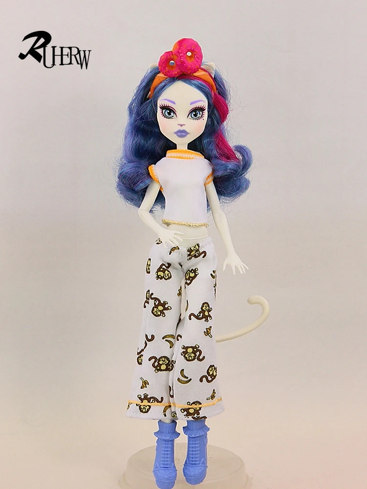 5 шт./лот новая модная одежда для кукол повседневные наряды Monster High Бесплатная