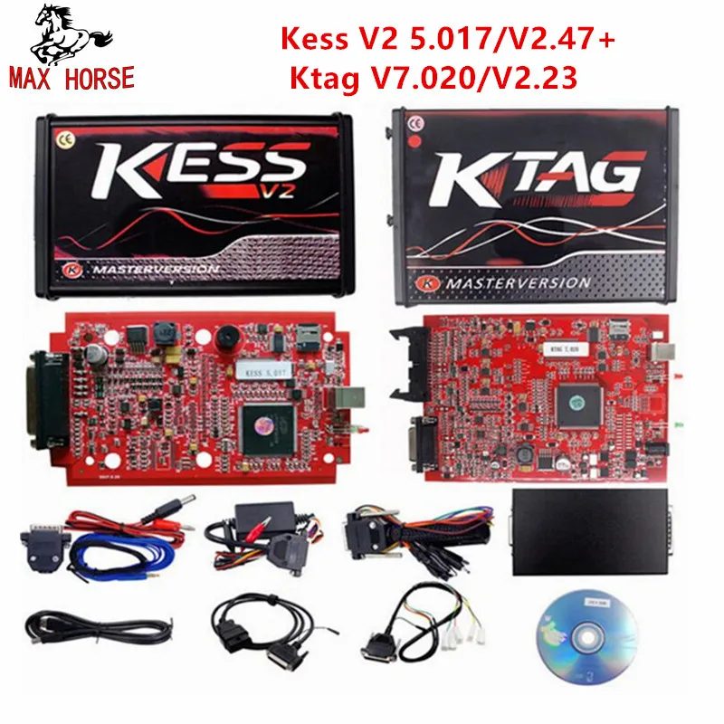 Kess V2 V5.017 интернет версия плюс KTAG V2.23 прошивки V7.020 ЭБУ инструментов