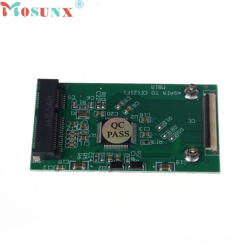 Mecall Tech 1 шт. Новый Mini mSATA PCI E SSD до 40pin ZIF CE кабель адаптер карта|pci-e ssd|msata pci-ecable adapter |