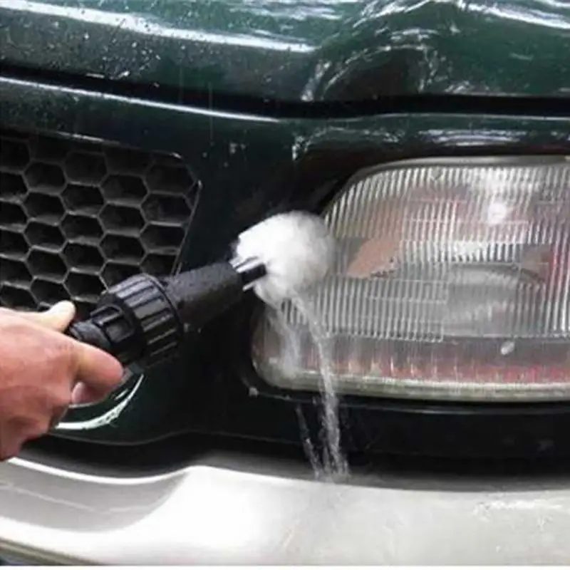 Моющая щетка с ручкой для автомобиля чистящие инструменты вращающаяся Чистящая