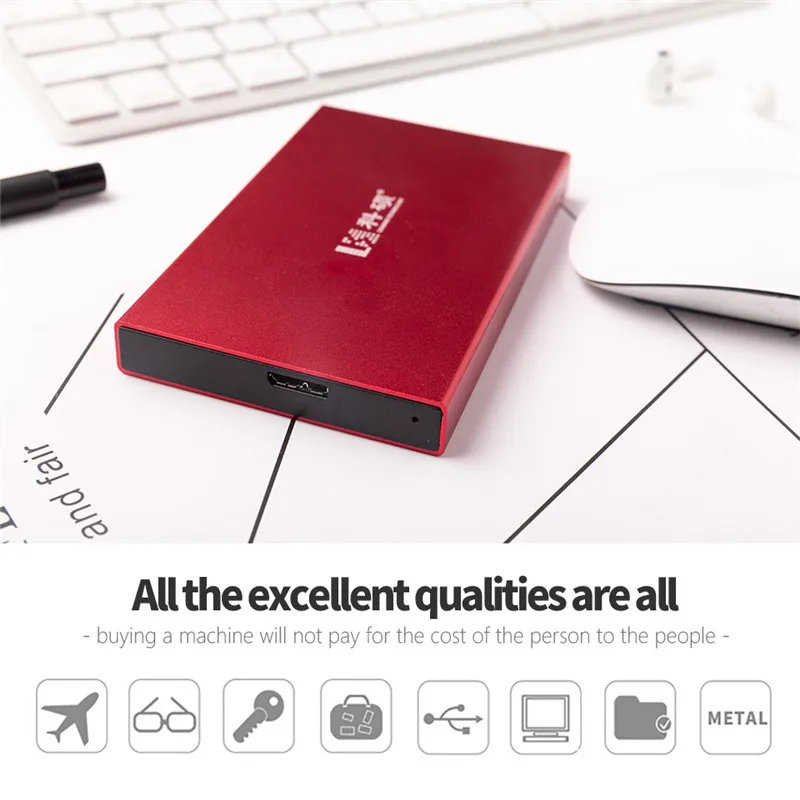 KESU USB3.0 мобильный портативный внешний жесткий диск HDD 80G 120G 160G, хранилище для ПК, Mac, настольного компьютера, ноутбука, планшета, Xbox One, PS
