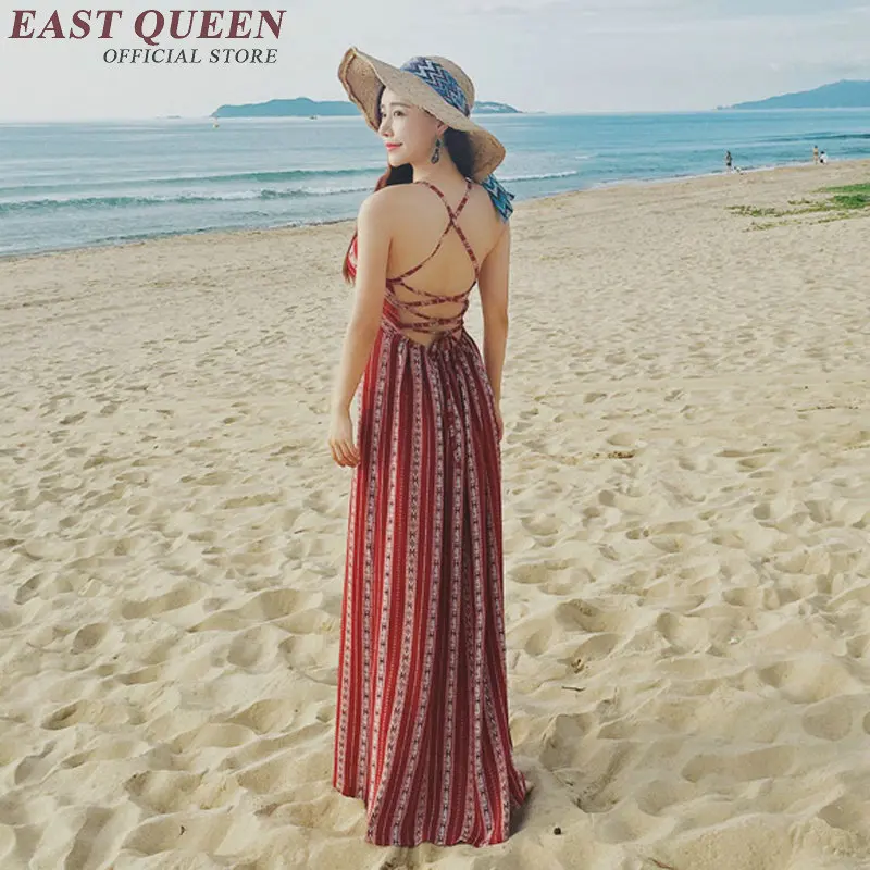 Шикарные платья в стиле бохо Пляжная туника винтажное мексиканское платье