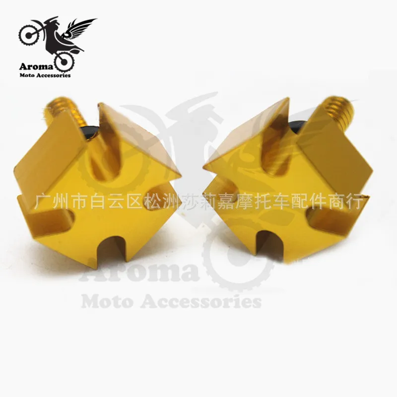 6MM coss decal gold silver black CNC parts moto fixed seat screw cover bolt billet for harley motorcycle cross | Автомобили и