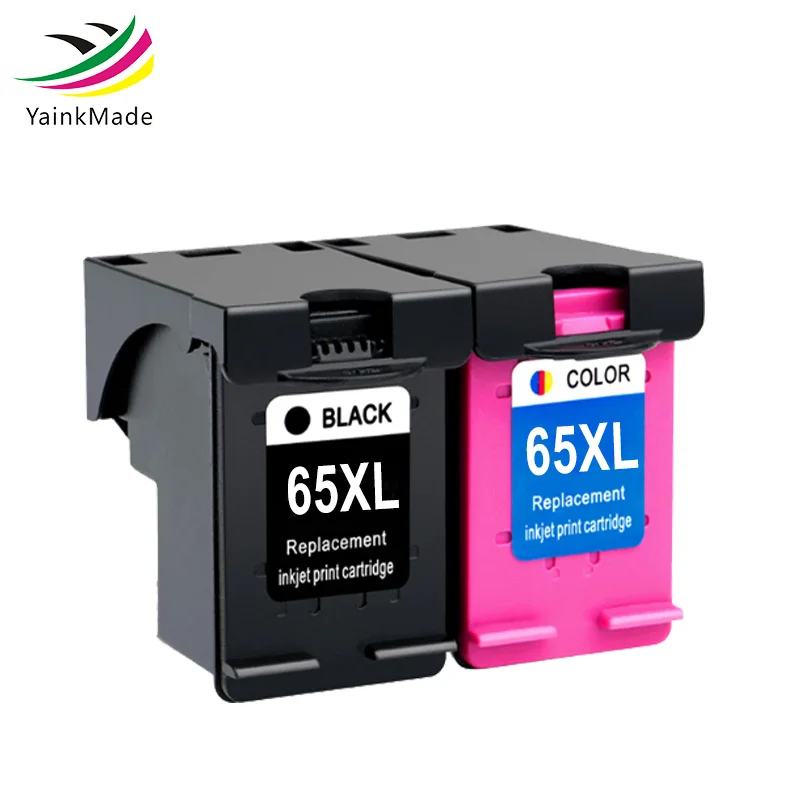 2PK совместимый для HP 65 XL 65XL чернильный картридж Замена DeskJet 3720 3732 3755 3730 3758 все в