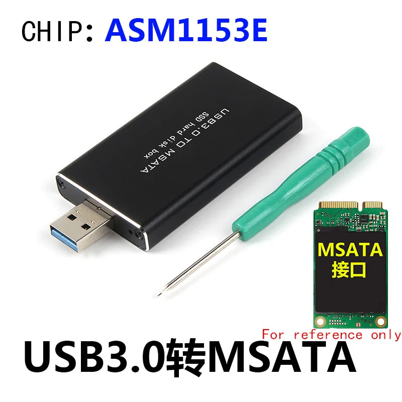 

SP Usb3.0 To Msata Mini-Sata 30Mm x 50Mm Full Size Ssd Portable Hard Disk Driver External Enclosure