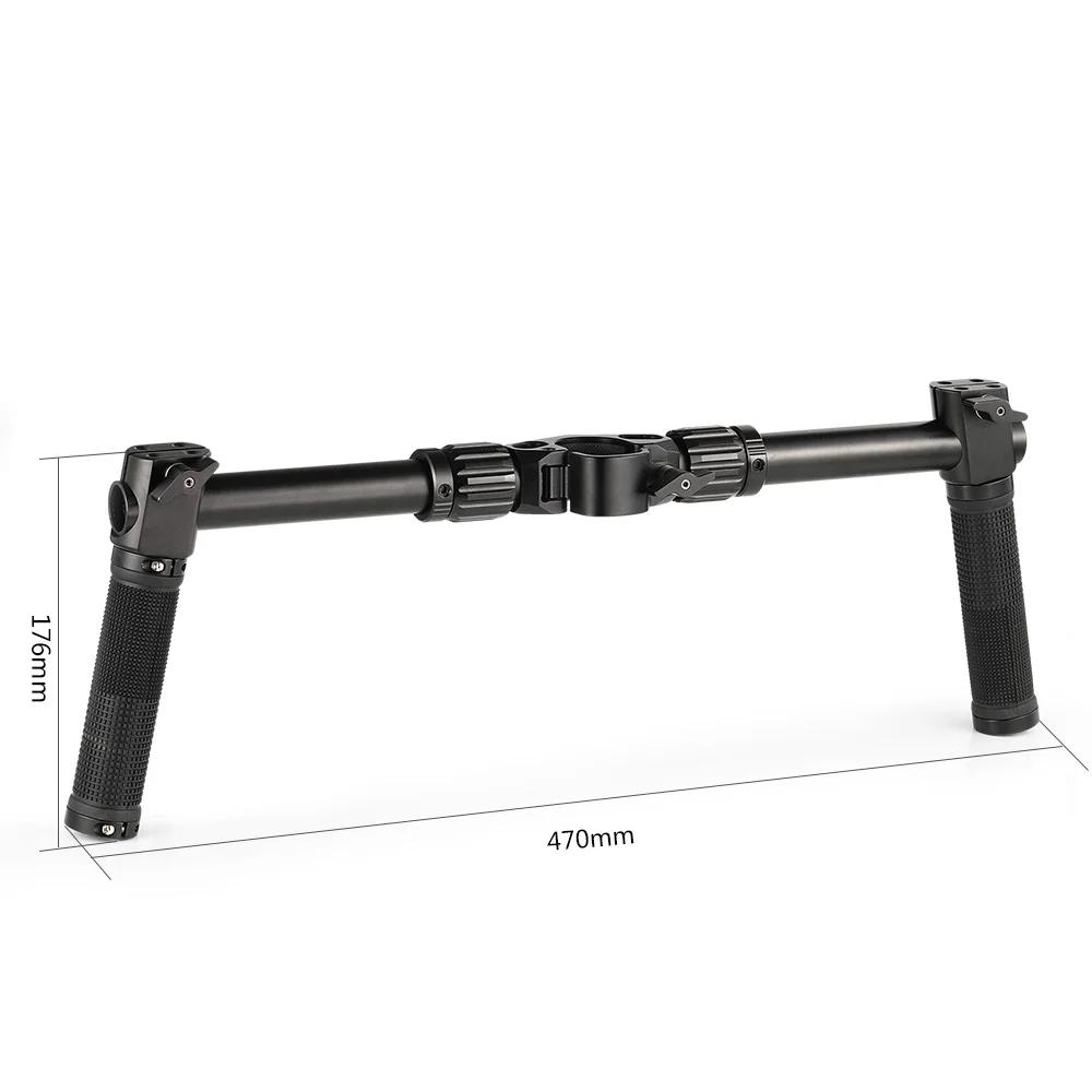 SmallRig Dual Handgrip для DJI Ronin S Gimbal стабилизатор ручка с 3/"-16 и 1/4"-20 резьбовых отверстий-2250