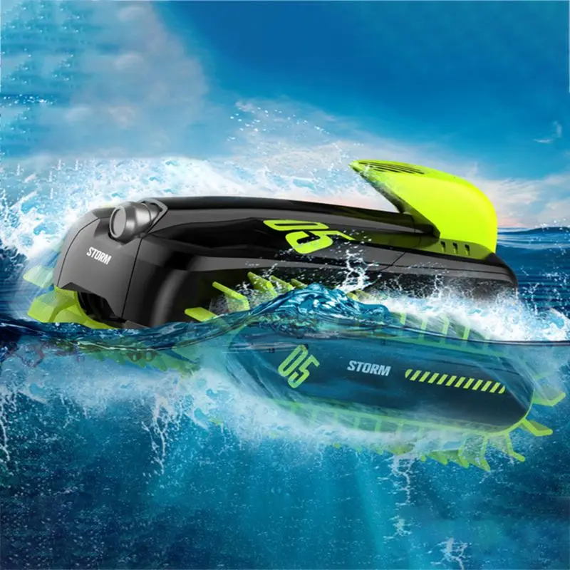 1:16 RC автомобиль трюк лодка дистанционное управление 4WD грузовик амфибия радио управление светодиодные транспортные средства для детей игрушки подарки 18SL02