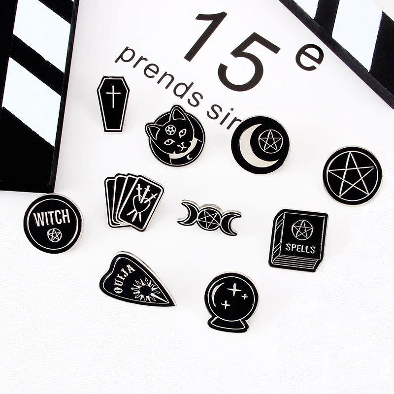 Волшебная колдунья коллекция булавок ведьмы делают это лучше заклинания черная