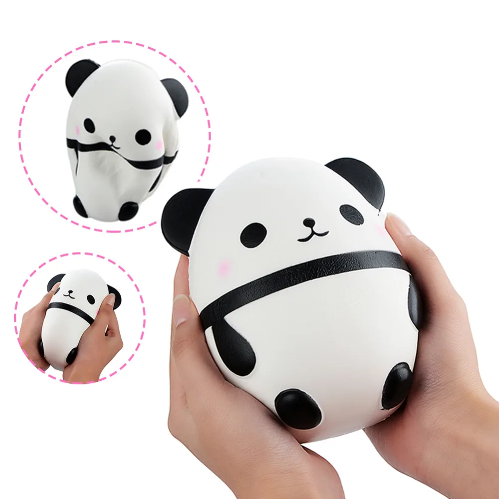 

Kawaii Jumbo Panda Squishy Soft Doll Collectibles Cartoon Sweet Scented Super Slow Rising Squeeze Decompression Toys
