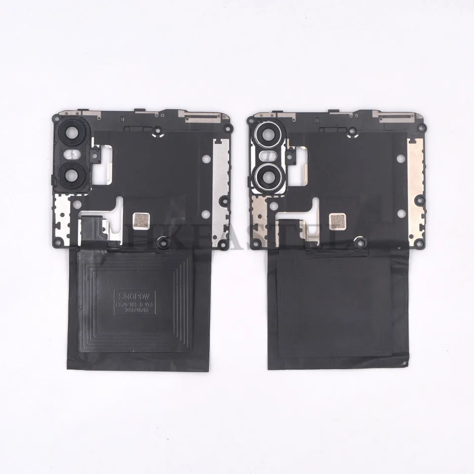 For Motorola One P30 Play Front LCD Frame Housing back battery door cover Touch ID Home Return Button Fingerprint Camera glass | Мобильные
