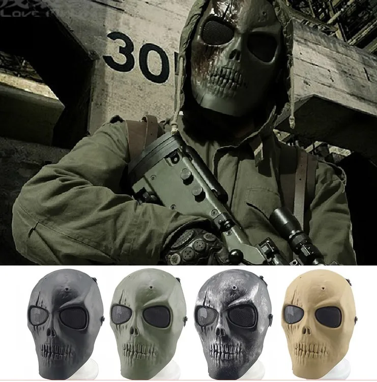 Маска для косплея CS из спецназа США маска черепа огнестрельное защитное ТПУ