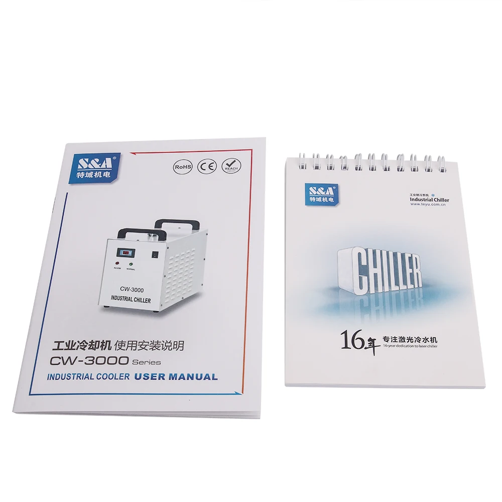 

CW3000 220V/110Vwater Chiller Cooling for 4040/4060/6090/CO2 Laser Engraving Cutting Machine 60W 80W Laser Tube