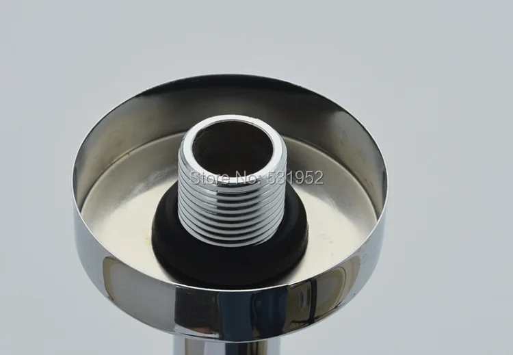 Ручка для душа потолочная латунная с хромированной отделкой 10 дюймов 1/2 дюйма|brass