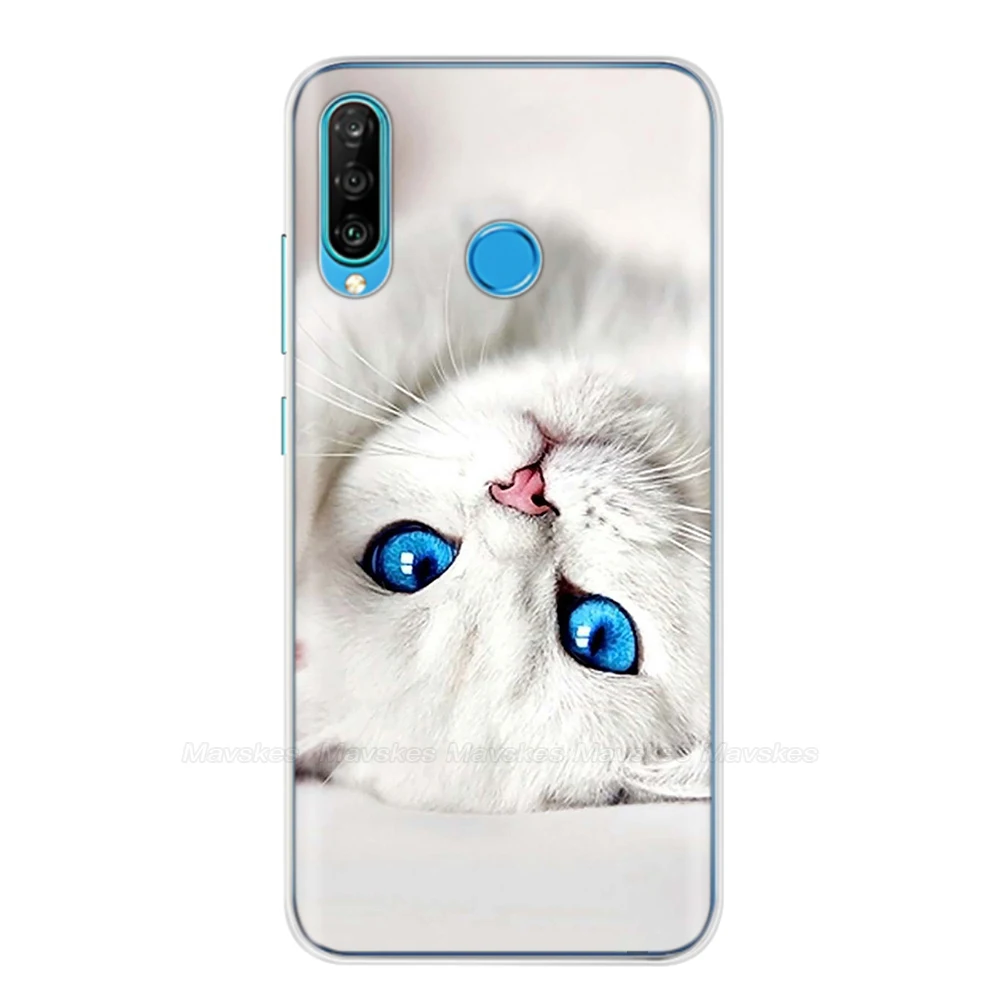 Для huawei P30 Lite Чехлы Силиконовые Мягкие ТПУ задняя крышка для Funda huawei P30 Lite Pro P30Lite P30Pro P 30 чехол для телефона Couqe - Цвет: 8