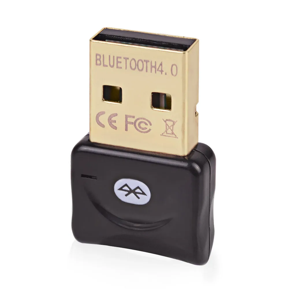 Wireless Bluetooth Adapter CSR V4.0 Dual Mode Mini USB Dongle 2.0 Computer Receiver Black/White | Компьютеры и офис