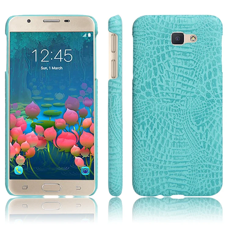 Чехол из крокодиловой кожи для Samsung Galaxy J5 Prime Роскошный чехол с рисунком