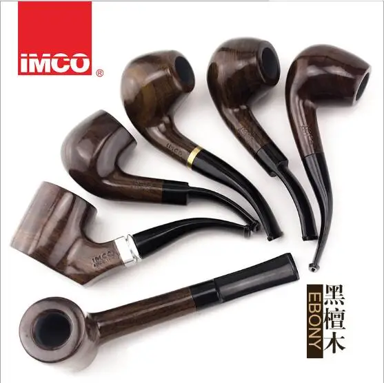 

2018 new IMCO, cool, handmade red sandalwood, ebony cigarette holder, curved handle cigarette holder