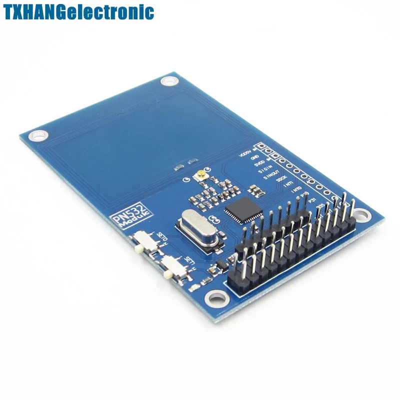 PN532 точный RFID IC кард-ридер модуль 13 56 МГц Raspberry PI | Электронные компоненты и