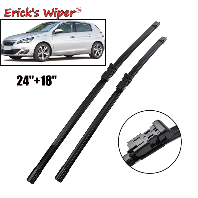 Передние стеклоочистители Erick's LHD для Peugeot 308 308SW T9 2014 2020 лобовое стекло 24 ''+