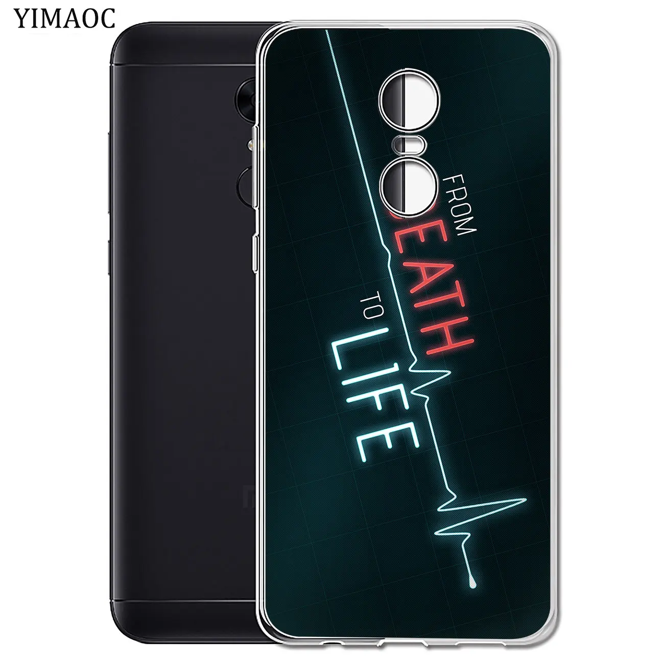 Мягкий силиконовый чехол для телефона YIMAOC Life and Death Xiaomi MI Redmi 8A 7A 6A 5A 4X Note 8 7 6 Pro 5 Plus |